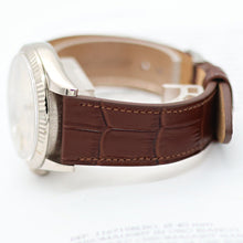 Load image into Gallery viewer, Rolex Day-Date ref. 118239 Silver Diamond Dial Leather Strap -Full set