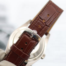 Load image into Gallery viewer, Rolex Day-Date ref. 118239 Silver Diamond Dial Leather Strap -Full set
