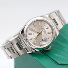 Załaduj obraz do przeglądarki galerii, Rolex Datejust 36 126200 Silver Dial Oyster bracelet