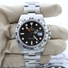 Bild in Galerie-Viewer laden, Rolex Explorer II Ref. 216570 Schwarzes Zifferblatt