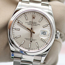 Załaduj obraz do przeglądarki galerii, Rolex Datejust 36 126200 Silver Dial Oyster bracelet