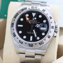 Bild in Galerie-Viewer laden, Rolex Explorer II Ref. 216570 Schwarzes Zifferblatt