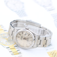 Charger l'image dans la galerie, Rolex Datejust ref. 16200 Silver Dial Oyster Bracelet