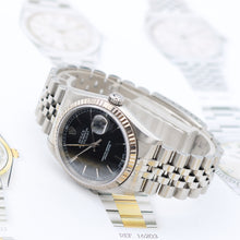 Load image into Gallery viewer, Rolex Datejust 36 ref. 16234 Black (Circle) Dial - Full Set