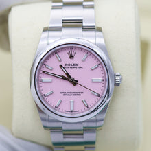 Załaduj obraz do przeglądarki galerii, Rolex Oyster Perpetual ref. 124200 - 34mm Pink Dial - Full set