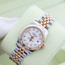 Bild in Galerie-Viewer laden, Rolex Lady -Datejust 179174 - Weißes Zifferblatt - Volles Set