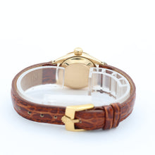 Załaduj obraz do przeglądarki galerii, Rolex Oyster Perpetual Lady Datejust ref. 6516 Silver Dial - Leather Srap