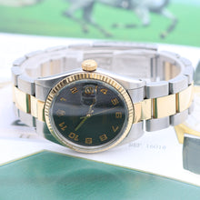 Load image into Gallery viewer, Rolex Datejust ref. 16013 -Steel/Gold - Millennary Brown Dial