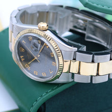 Load image into Gallery viewer, Rolex Datejust ref. 16013 -Steel/Gold - Millennary Brown Dial