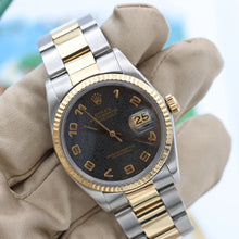 Load image into Gallery viewer, Rolex Datejust ref. 16013 -Steel/Gold - Millennary Brown Dial