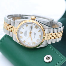 Load image into Gallery viewer, Rolex Datejust ref. 16013 -Steel/Gold - White Roman Dial