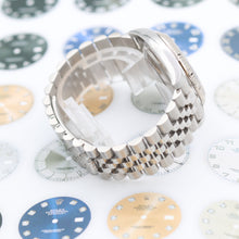 Załaduj obraz do przeglądarki galerii, Rolex Datejust ref. 116234 Black Diamonds Dial - Jubilee Bracelet - Full Set