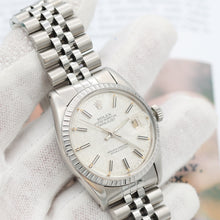 Załaduj obraz do przeglądarki galerii, Rolex Datejust ref. 16030 - Jubilee Bracelet - Linen Dial