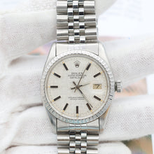 Załaduj obraz do przeglądarki galerii, Rolex Datejust ref. 16030 - Jubilee Bracelet - Linen Dial