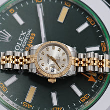 Załaduj obraz do przeglądarki galerii, Rolex Datejust ref. 179173 Silver Diamonds Dial Jubilee Bracelet - Full set
