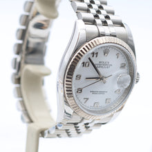 Load image into Gallery viewer, Rolex Datejust ref. 116234 White Arabic Dial - Jubilee - Full Set