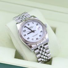 Load image into Gallery viewer, Rolex Datejust ref. 116234 White Arabic Dial - Jubilee - Full Set