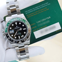 Załaduj obraz do przeglądarki galerii, Rolex GMT Sprite ref. 126720VTNR Oyster - Full Set