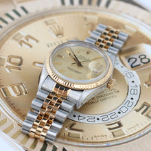 Załaduj obraz do przeglądarki galerii, Rolex Datejust ref. 16013 -Steel/Gold - Champagne dial (VIII)