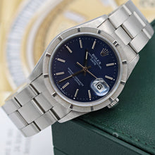 Load image into Gallery viewer, Rolex Oyster Perpetual Date ref. 15210 - Blue Dial - Full Set