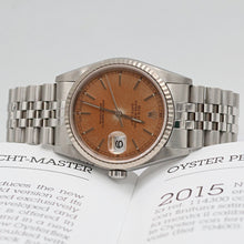 Bild in Galerie-Viewer laden, Rolex Datejust 36 ref. 16234 Salmon Circle Dial - Jubilee - Full Set