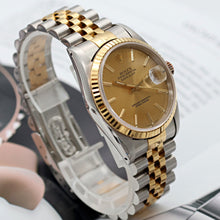 Load image into Gallery viewer, Rolex Datejust 36 ref. 16233 Champagne dial - Jubilee Bracelet - Full Set