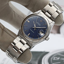 Cargar imagen en el visor de la galería, Rolex Oyster Precision Date ref. 6694 Blue Dial (III)- Oyster Bracelet