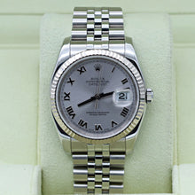 Load image into Gallery viewer, Rolex Datejust ref. 116234 Silver Roman Dial - Jubilee Bracelet