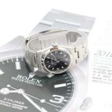 Load image into Gallery viewer, Rolex Oyster Perpetual Ref. 77080 - Black 3-6-9 dial - Full Set