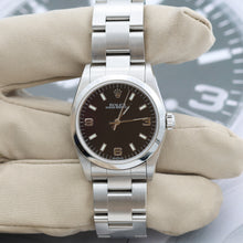 Load image into Gallery viewer, Rolex Oyster Perpetual Ref. 77080 - Black 3-6-9 dial - Full Set