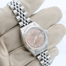 Load image into Gallery viewer, Rolex Lady-Datejust ref. 69174 - Salmon Roman Dial Jubilee bracelet - Full Set