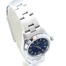Cargar imagen en el visor de la galería, Rolex Oyster Perpetual ref. 67180 - Blue 3-6-9 Dial - Oyster Bracelet - Full Set