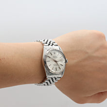 Load image into Gallery viewer, Rolex Datejust ref. 16014 - Silver dial - Jubilee Bracelet