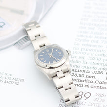 Cargar imagen en el visor de la galería, Rolex Oyster Perpetual ref. 76080 – Blue dial