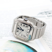 Charger l'image dans la galerie, Cartier Santos ref. WSSA0029 - White Dial - Full Set
