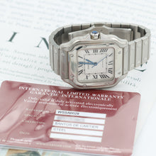 Charger l'image dans la galerie, Cartier Santos ref. WSSA0029 - White Dial - Full Set