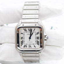 Charger l'image dans la galerie, Cartier Santos ref. WSSA0029 - White Dial - Full Set