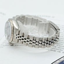 Załaduj obraz do przeglądarki galerii, Rolex Lady-Datejust ref. 69174 - Black Roman Dial - Jubilee bracelet