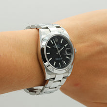 Load image into Gallery viewer, Rolex Datejust ref. 126300 Black Dial Oyster bracelet - Full Set