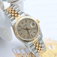 Charger l'image dans la galerie, Rolex Datejust 31 Mid-Size ref. 68273 - Grey Millennary Dial - Full Set