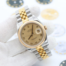 Charger l'image dans la galerie, Rolex Datejust ref. 116203 Champagne Roman Dial Jubilee Bracelet - Full Set