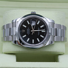 Load image into Gallery viewer, Rolex Datejust 41 ref. 116300 Black Dial - Oyster Bracelet - Full Set