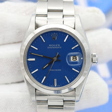 Load image into Gallery viewer, Rolex Oyster Precision Date ref 6694 Blue Dial (II)- Oyster Bracelet