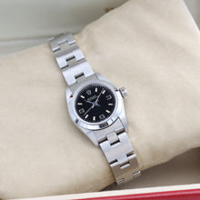 Load image into Gallery viewer, Rolex Oyster Perpetual ref. 67180 - Black 3-6-9 Dial - Oyster Bracelet