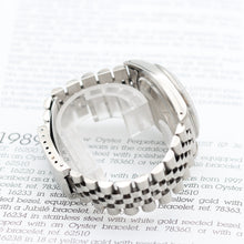 Load image into Gallery viewer, Rolex Datejust ref. 16220 White Roman (Small) Dial Jubilee Bracelet