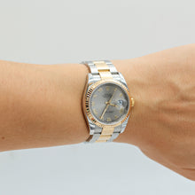Bild in Galerie-Viewer laden, Rolex Datejust ref. 116233 Grey Roman Dial - Oyster Bracelet - Full Set