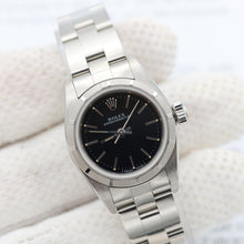 Carica l'immagine nel visualizzatore di Gallery, Rolex Oyster Perpetual ref. 67230 - Black Dial - Oyster Bracelet