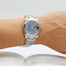Load image into Gallery viewer, Rolex Datejust ref. 116200 Blue Roman Dial - Oyster Bracelet - Full Set