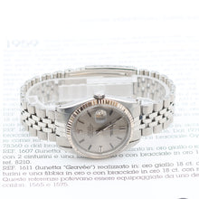 Załaduj obraz do przeglądarki galerii, Rolex Datejust ref. 1601 - Grey Dial - Jubilee bracelet