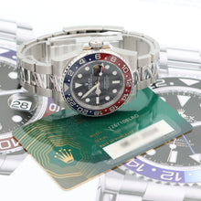 Załaduj obraz do przeglądarki galerii, Rolex GMT Master ref. 126710BLRO - Oyster Bracelet - Full Set